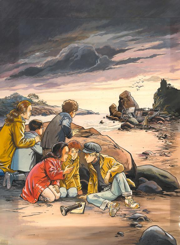 Jean Charles Kraehn - Illustration originale.
?uvre r&eacute;alis&eacute;e