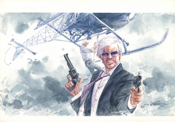 William Vance - Bruno Brazil, La Nuit des chacals, Couvertur