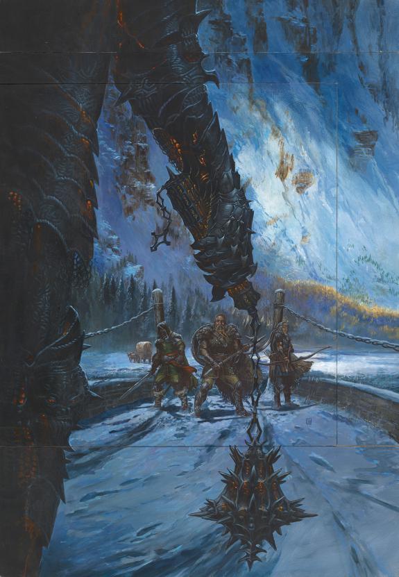 Didier Graffet - Couverture originale r&eacute;alis&eacute;e pour le roman