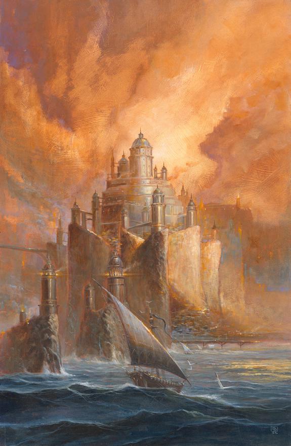 Didier Graffet - La Mer &eacute;clat&eacute;e, La Moiti&eacute; d'un monde, Illus