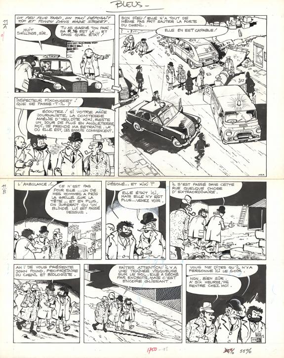 Will - Tif et Tondu, Sorti des ab&icirc;mes, Planche originale n&deg;1