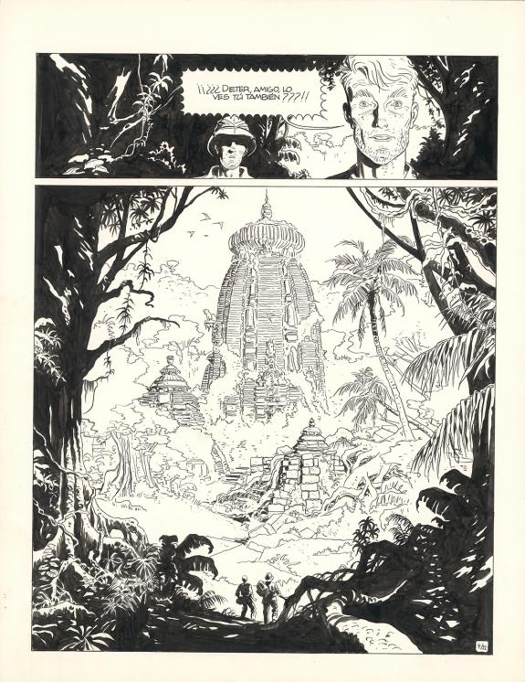 Ruben Pellejero - Les Aventures de Dieter Lumpen, Planche or