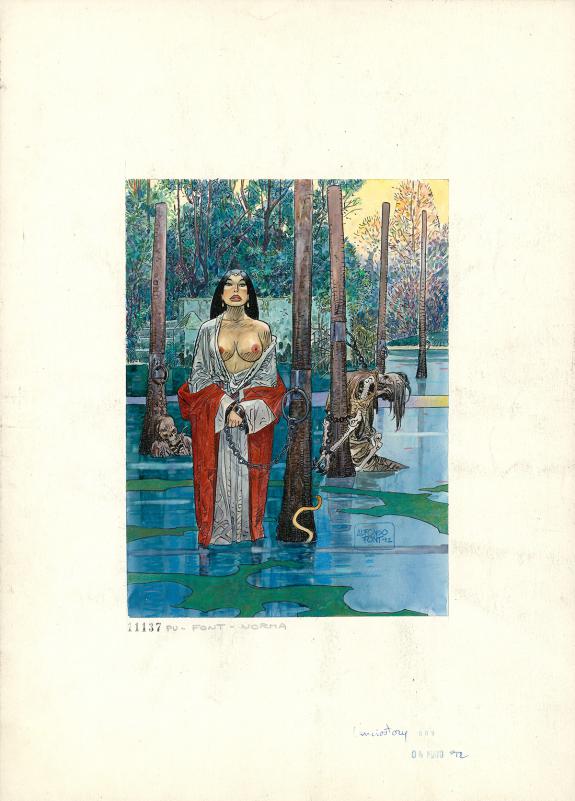 Alfonso Font - Lanciostory, Illustration originale