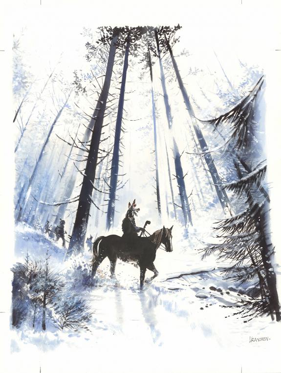 Bernard Vrancken - Nouvelle France, Illustration originale u