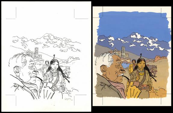 Cosey - Jonathan, Intégrale n°2 - T.4-6, Couverture origina