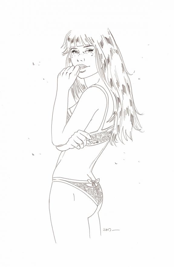 Jim - Une nuit &agrave; Rome, Illustration originale