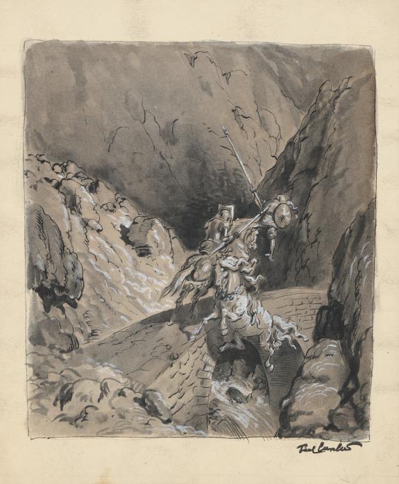 Paul Cuvelier - Illustration originale