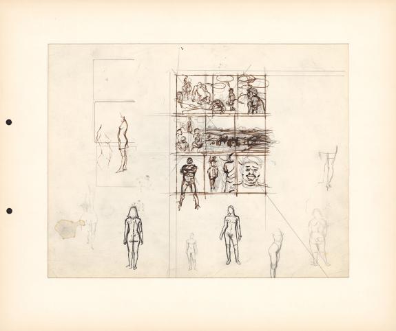 Paul Cuvelier - Corentin, Les Royaume des eaux noires, Croqu