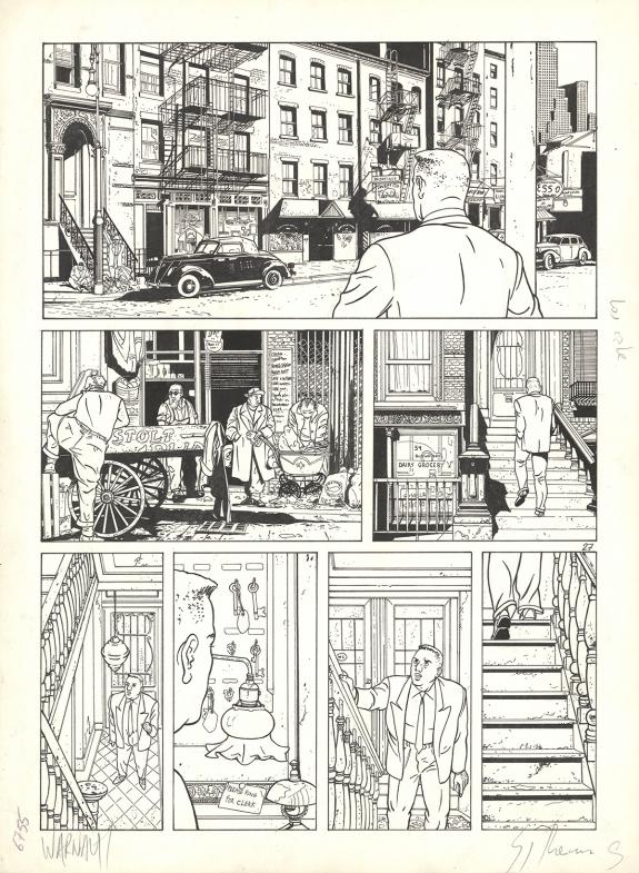 Warnauts et Raives - Lou Cale, La poup&eacute;e bris&eacute;e, Planche ori