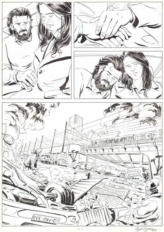 Patrice R&eacute;glat-Vizzavona - OFF, Planche originale n&deg; 263