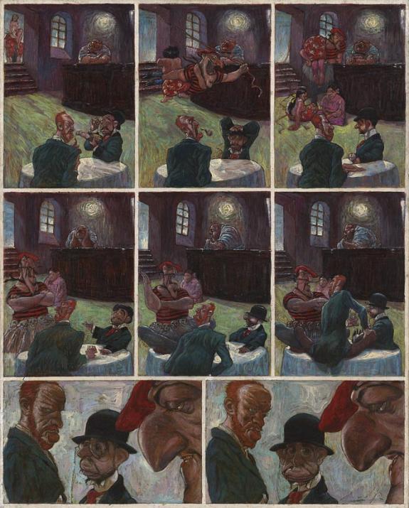 Gradimir Smudja - Le Bordel des muses, Au Moulin Rouge, Plan