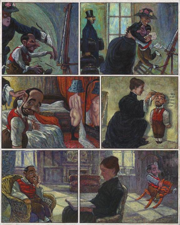 Gradimir Smudja - Le Bordel des muses, Au Moulin Rouge, Plan