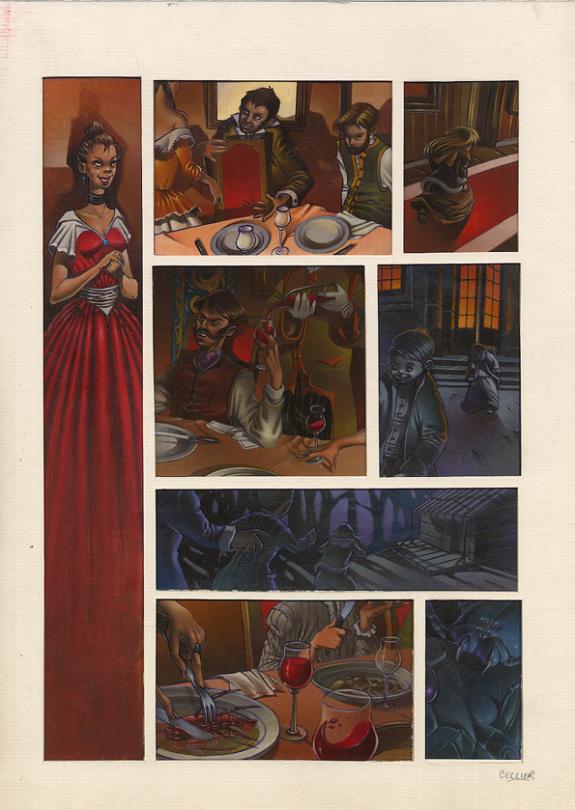 Jean-Fran&ccedil;ois Cellier - Le Ma&icirc;tre du hasard, Paris, Planche 