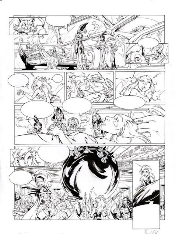 Nicolas Mitric - Kookaburra, Syst&egrave;me Ragnarok, Planche origi