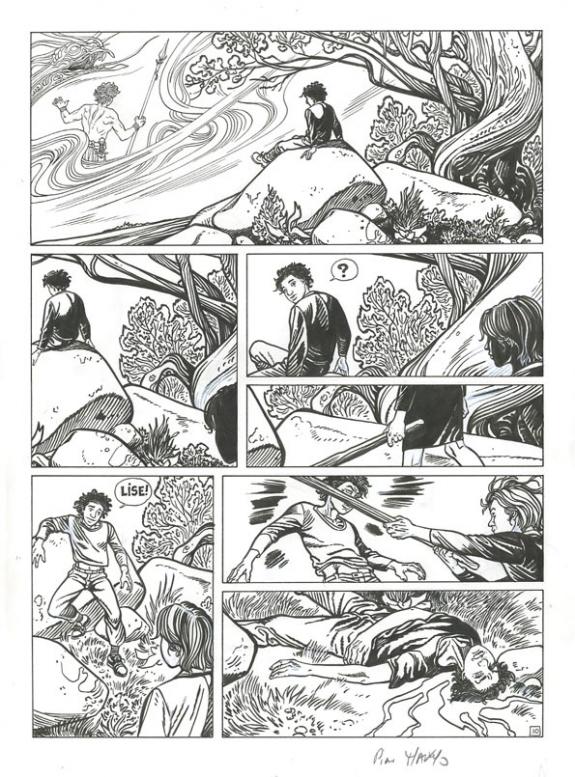 Pierre Makyo - L'Histoire de chaque jour, Lise a souvent peu