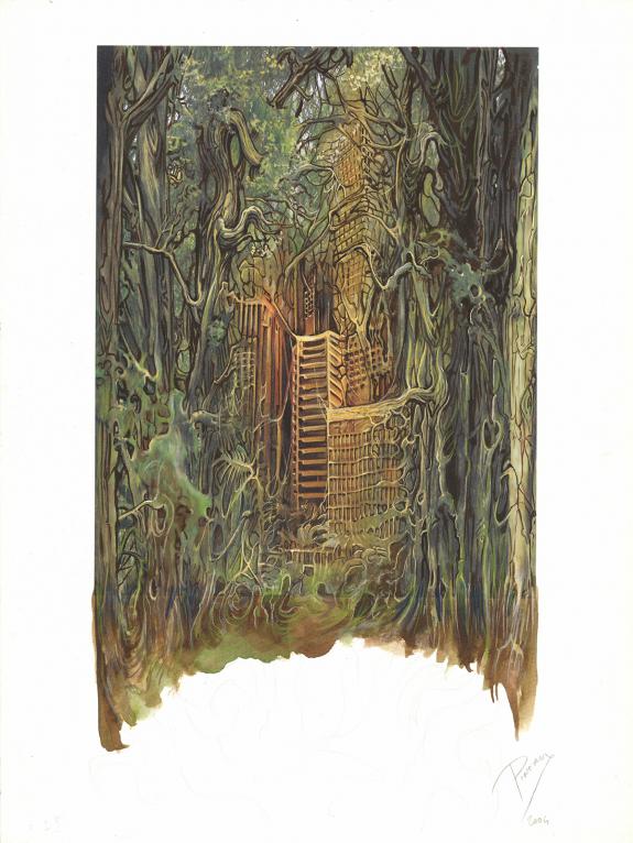 S&eacute;verine Pineaux - Ysambre, Illustration originale