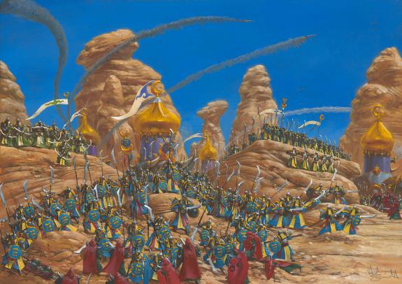 Adrian Smith - Chronopia , Game Chronopia-arm&eacute;e, illustratio