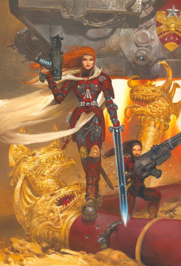 Adrian Smith - Guerri&egrave;res, illustration originale