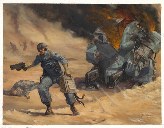 Karl Kopinski - Game AT 43, Illustration originale