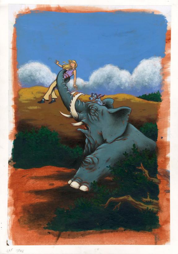 Nicolas Poupon - Couverture originale, Peggy Sue de Brussolo