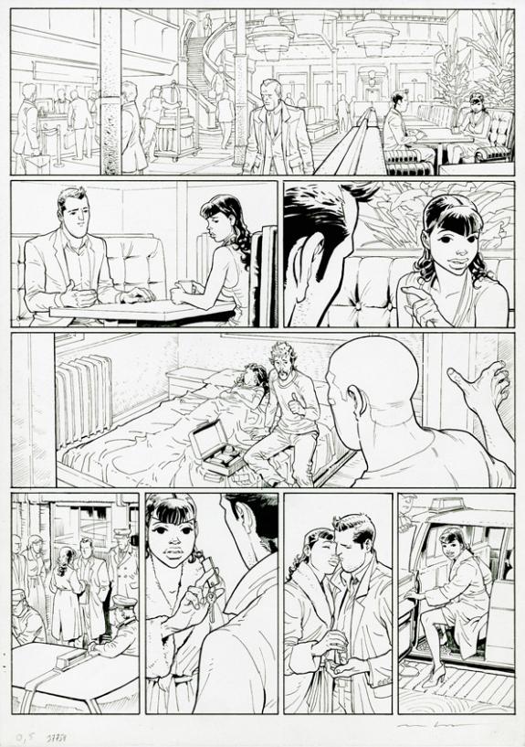 Marcial Toledano - Ken games, Feuille, Planche originale n&deg;3