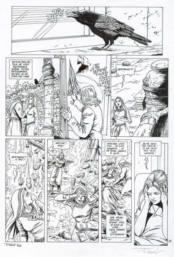 Ersel - Les Pionniers du nouveau monde, Planche originale n&deg;