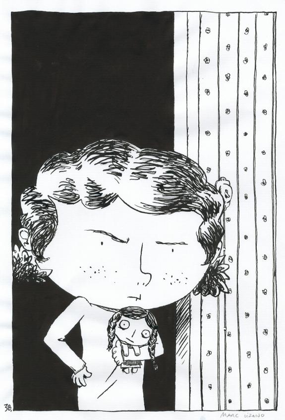 Marc Lizano - L'enfant cach&eacute;, Planche originale n&deg;38