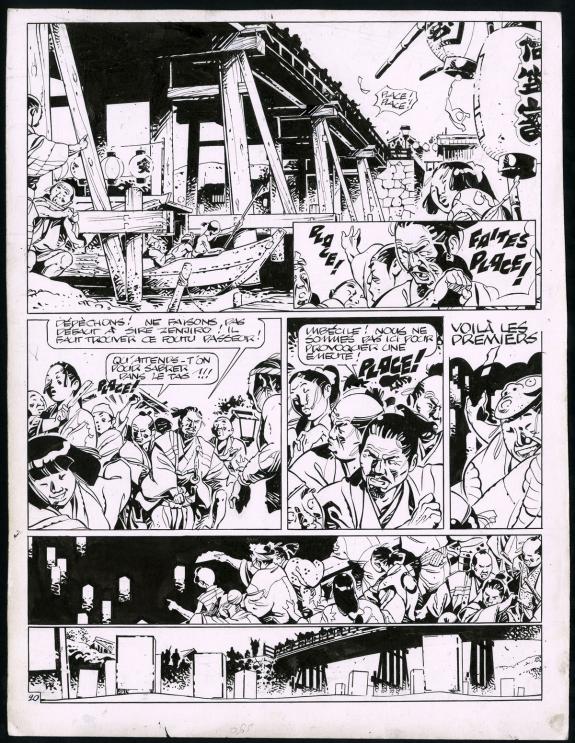 Marc Michetz - Kogaratsu, Planche originale n&deg;20