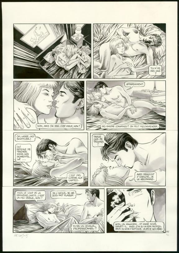 Olivier Grenson - Niklos Koda, L'Oc&eacute;an, Planche originale n&deg;