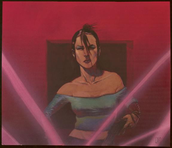 Jef - Corps et &acirc;me, Illustration originale r&eacute;alis&eacute;e d'apr&egrave;s 