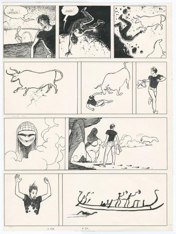 Milo Manara - Giuseppe Bergman, Planche originale n&deg;31