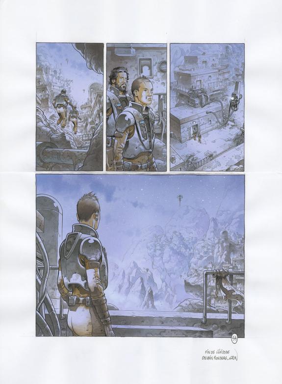 Grun - On Mars, Un Monde nouveau, Planche originale n&deg;54