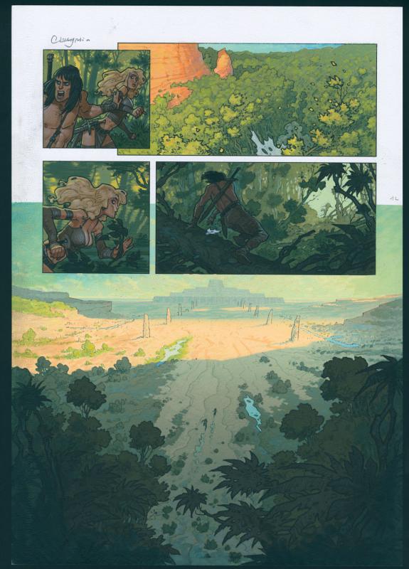 Didier Cassegrain - Conan le Cimm&eacute;rien, Les Clous rouges
, P