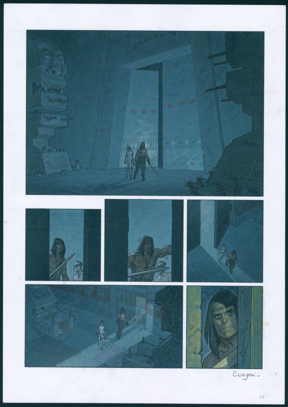 Didier Cassegrain - Conan le Cimm&eacute;rien, Les Clous rouges
, P