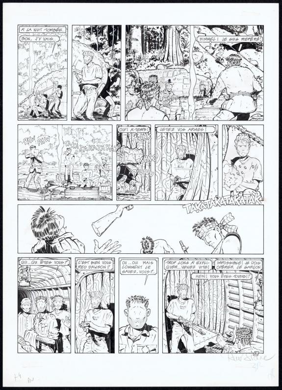 Ren&eacute; Sterne - Adler, Derni&egrave;re mission, Planche originale N&deg;3