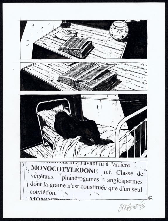 Christophe Chabout&eacute; - Tout seul, Planche originale N&deg;186 Pho