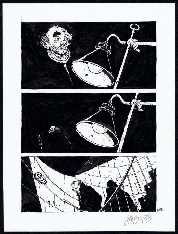 Christophe Chabout&eacute; - Tout seul, Planche originale N&deg;258