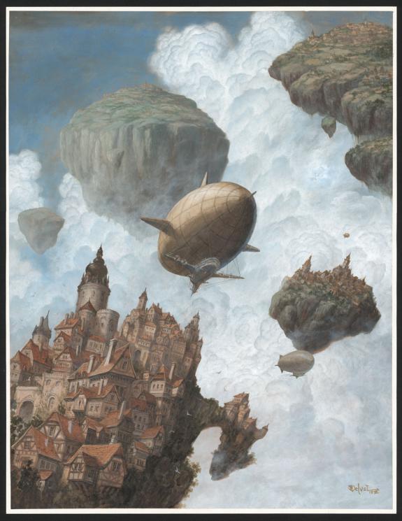 Julien Delval - La Passe-miroir, Premier Voyage, illustratio