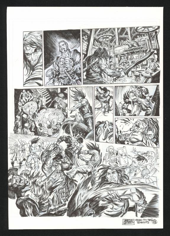 Paolo Martinello  - Conan le Cimm&eacute;rien, La Maison aux trois 