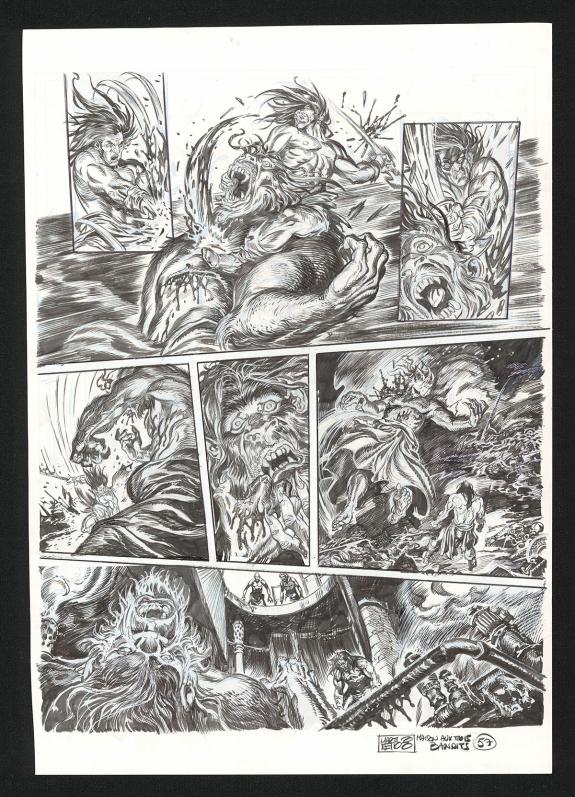 Paolo Martinello  - Conan le Cimm&eacute;rien, La Maison aux trois 