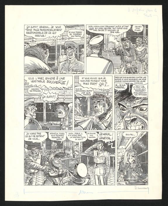 Daniel Goossens - Route vers l'enfer, Planche originale n&deg;27