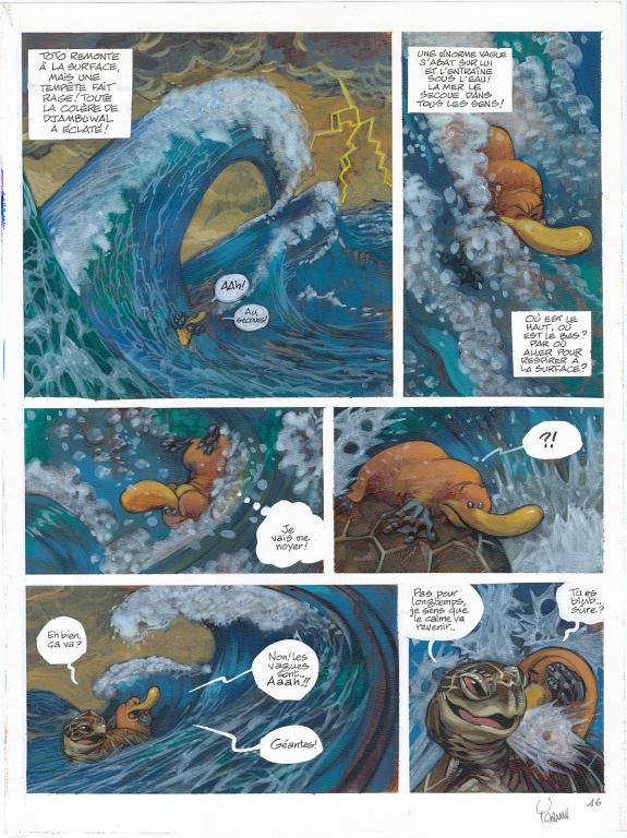 Yoann - Toto l'ornithorynque, Toto l'ornithorynque et le dra