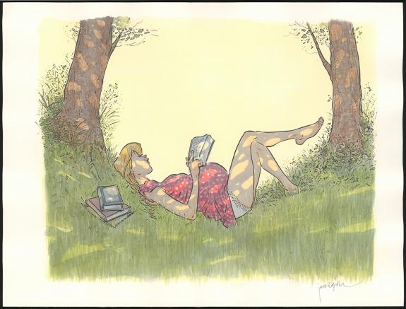 Jordi Lafebre - Les Beaux &eacute;t&eacute;s, Mam'zelle Est&eacute;rel, Illustrat