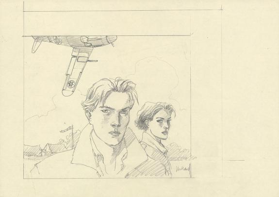 Andr&eacute; Juillard - Mezek, Illustration originale, recherche