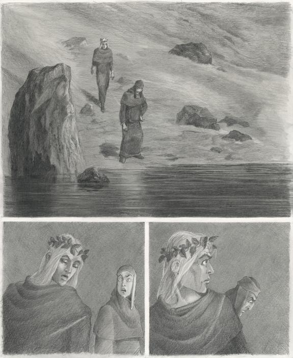 Paul & Ga&euml;tan Brizzi - L'Enfer de Dante, Planche originale n