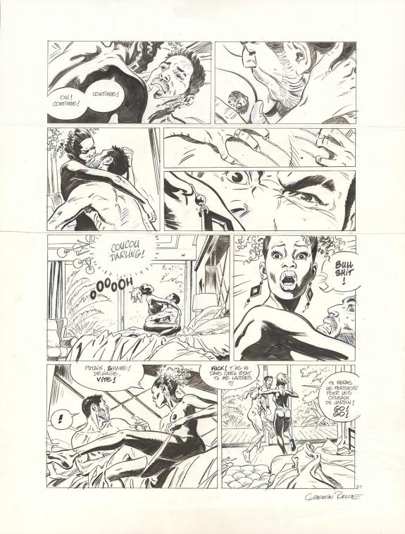 Corentin Rouge - Sangoma, les damn&eacute;s de Cape Town, Planche o