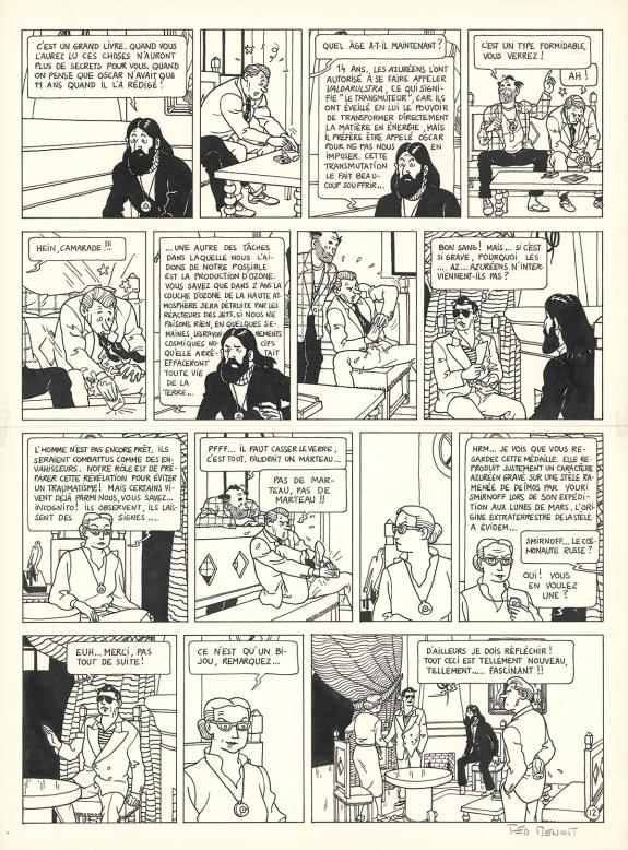 Ted Benoit - Ray Banana, Berceuse &eacute;lectrique, Planche origin