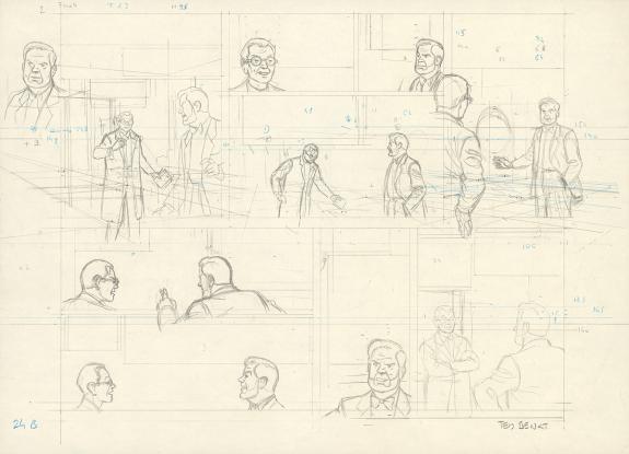 Ted Benoit - Blake et Mortimer, L'&Eacute;trange Rendez-vous, Crayo