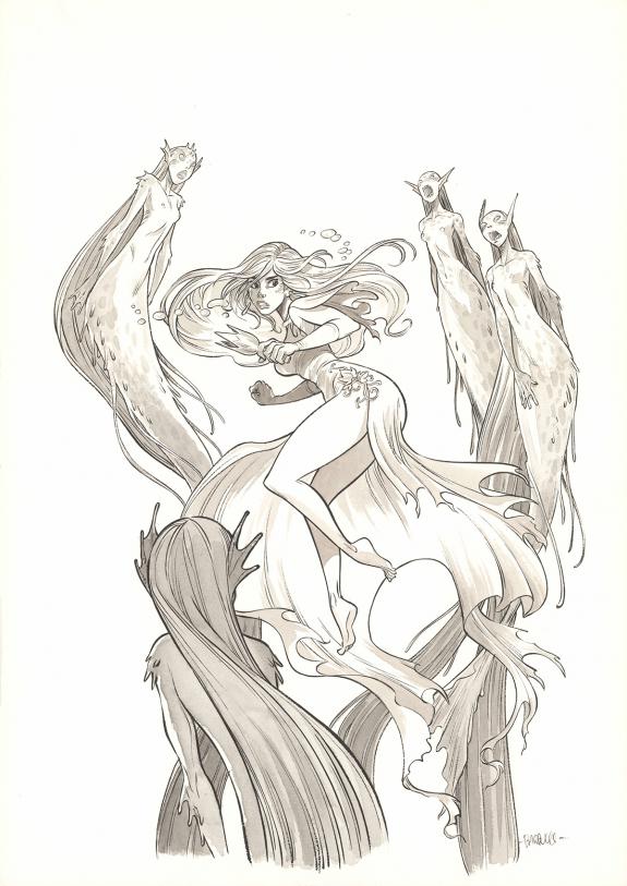 Alessandro Barbucci - Ekh&ouml; Monde miroir, La Sir&egrave;ne de Manhat