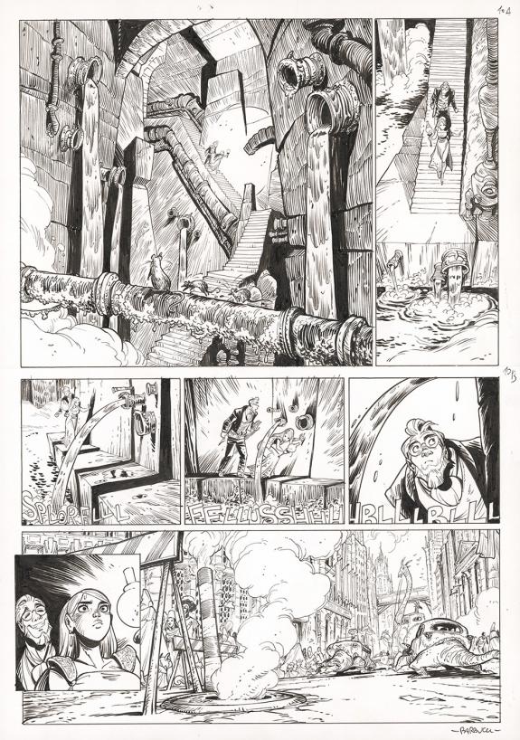 Alessandro Barbucci - Ekh&ouml; Monde miroir, La Sir&egrave;ne de Manhat